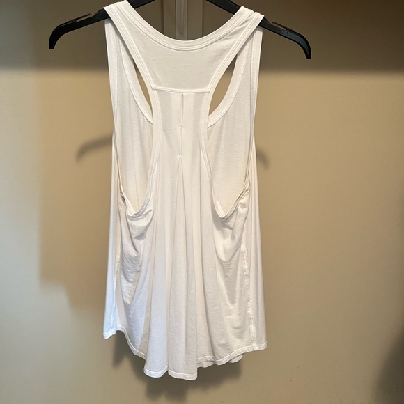 Lululemon White Love Tank Top Pleated - Picture 3 of 5